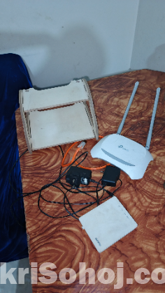 TP-Link + Huawei HG8010H EPON ONU & Router stand